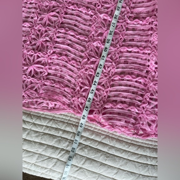 NWT Anthropologie Endless Rose Textured Sleeveless Women’s Maxi Pink Dress Small - Picture 9 of 9